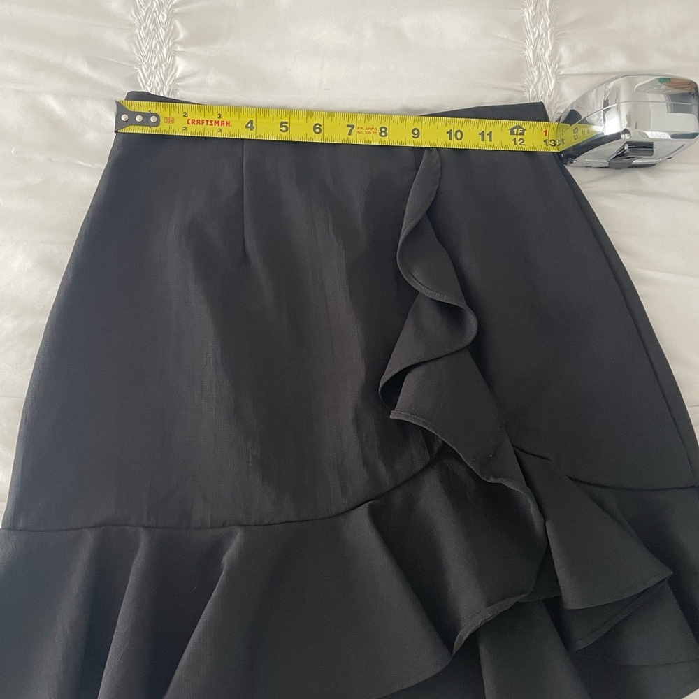Black Ruffle Skirt - Size Small - Picture 7 of 9